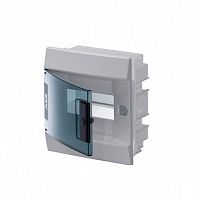 Распределительный шкаф Mistral41 6 мод., IP41, встраиваемый, термопласт, зеленая дверь |  код. 1SLM004100A1201 |  ABB